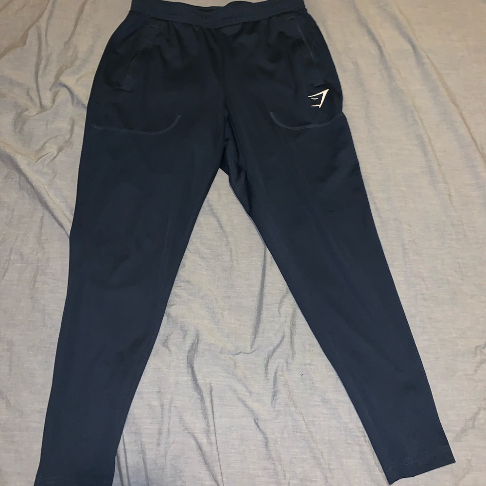 Men’s Navy blue gymshark slim pants